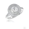0.30ct H VS2 Round Diamond Statement Cluster Ring - Image 2