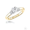 0.50ct G VS2 Round Brilliant Yellow Gold Solitaire Ring - Image 3