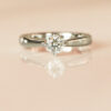 0.53ct G VS2 Round Brilliant Diamond Solitaire Ring