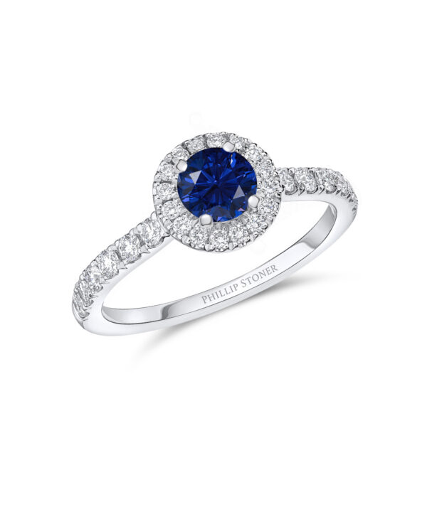 0.49ct Sapphire & Diamond Thea Ring