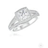 Pair of Beaded Diamond Stacking Rings - Image 2