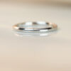 2.5mm Bevelled Edge Wedding Band – 18ct White Gold