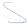 Flexible Diamond Dot Bangle – 18ct White Gold - Image 3