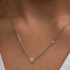 Diamond Flower Pendant - Image 2
