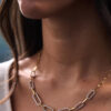Diamond Love Links Necklace - Image 3