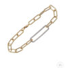 Diamond Love Links Bracelet