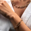 Diamond Love Links Bracelet - Image 2