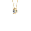 Round Brilliant Lab Grown Diamond Pendant – 18ct Yellow Gold