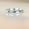 2.5mm Medium Court Wedding Band – 18ct White Gold