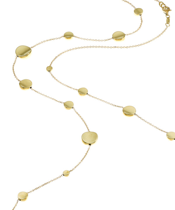 Armillas Glow Long Disc Necklace