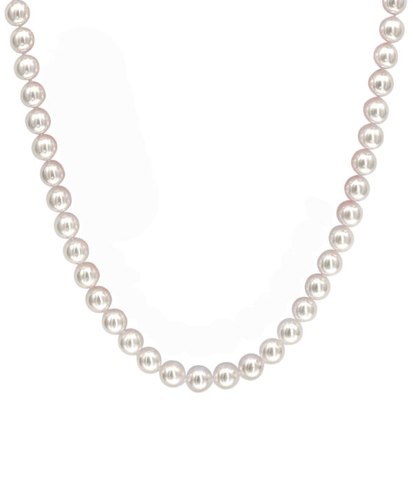 Akoya Pearl Necklace – 18ct White Gold