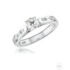 0.50ct F VS1 Round Brilliant Diamond Single Stone Ring - Image 3