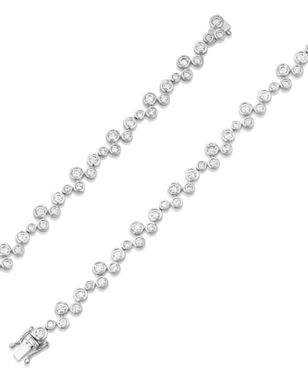 Cascade Diamond Line Bracelet