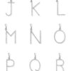 Diamond Set Initial Charm Pendants - Image 3