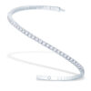 Flexible Diamond Bangle – 18ct White Gold - Image 2