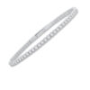Flexible Diamond Bangle – 18ct White Gold