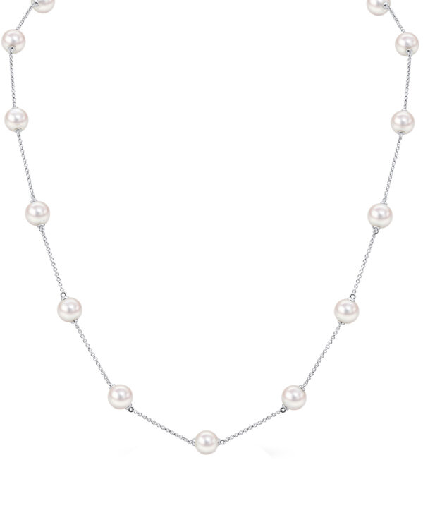 Akoya Pearl Chain Necklace