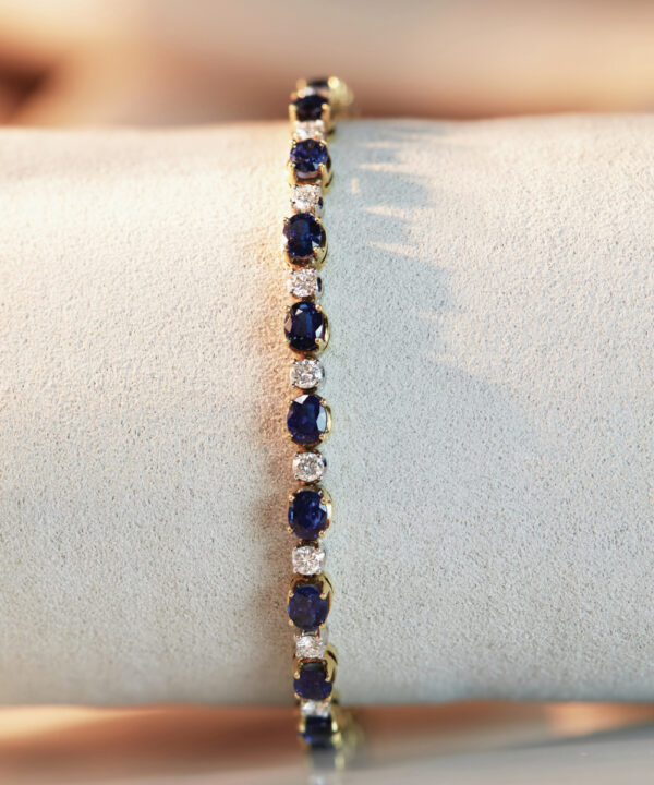 Pre-owned Picchiotti Sapphire & Diamond Bracelet