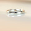 2.5mm Bevelled Edge Wedding Band – Platinum