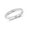0.50ct Full Channel Set Round Brilliant Diamond Band – Platinum - Image 3