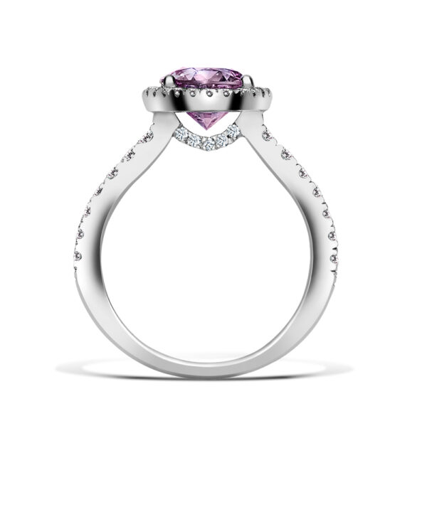 Purple Sapphire & Diamond Thea Ring - Image 3