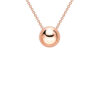 Button Pendant – 18ct Rose Gold