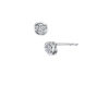 Sirena Round Diamond Stud Earrings
