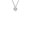 Delicate Diamond Pendant – 18ct White Gold