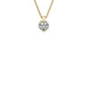 Delicate Diamond Pendant – 18ct Yellow Gold