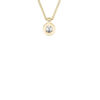 Delicate Diamond Pendant – 18ct Yellow Gold - Image 2