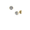Delicate Diamond Studs – 18ct Yellow Gold - Image 3