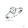 Stephen Webster 0.40ct F SI1 Round Brilliant Diamond Halo Ring - Image 3