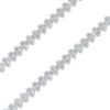 Trefoil Diamond Line Bracelet - Image 2
