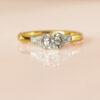 0.50ct G VS2 Round Brilliant Yellow Gold Solitaire Ring