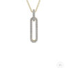 Diamond Love Links Pendant