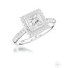 1.20ct I SI2 Princess Cut Diamond Ring