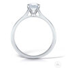 1.00ct F SI1 Round Brilliant Diamond Solitaire Ring - Image 2