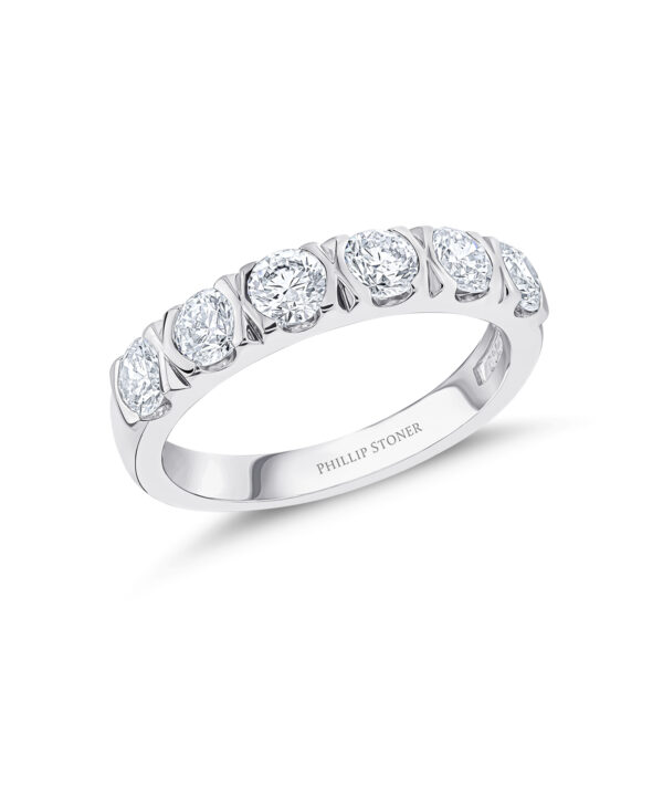 1.20ct Diamond Set Eternity Band – Platinum