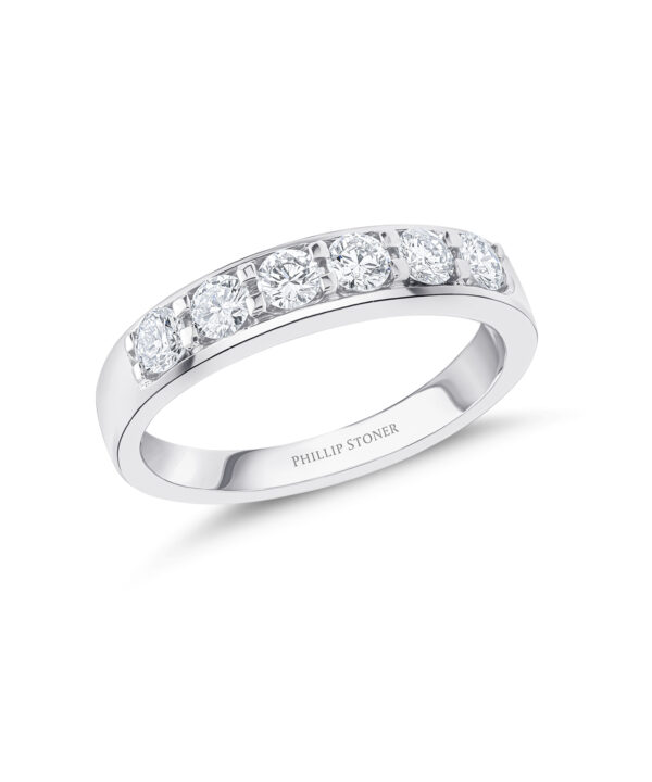 0.56ct Diamond Set Eternity Band – Platinum